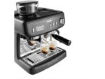 Breville Cafetera express - Breville Barista Max+ VCF152X, 1600 W, 15 bar, Hasta 3 tazas, Molinillo Tap&Go, Negro - Imagen 3