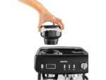Breville Cafetera express - Breville Barista Max+ VCF152X, 1600 W, 15 bar, Hasta 3 tazas, Molinillo Tap&Go, Negro - Imagen 4