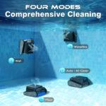 Robot limpia piscinas - EVERCROSS BOT, Negro - Imagen 2