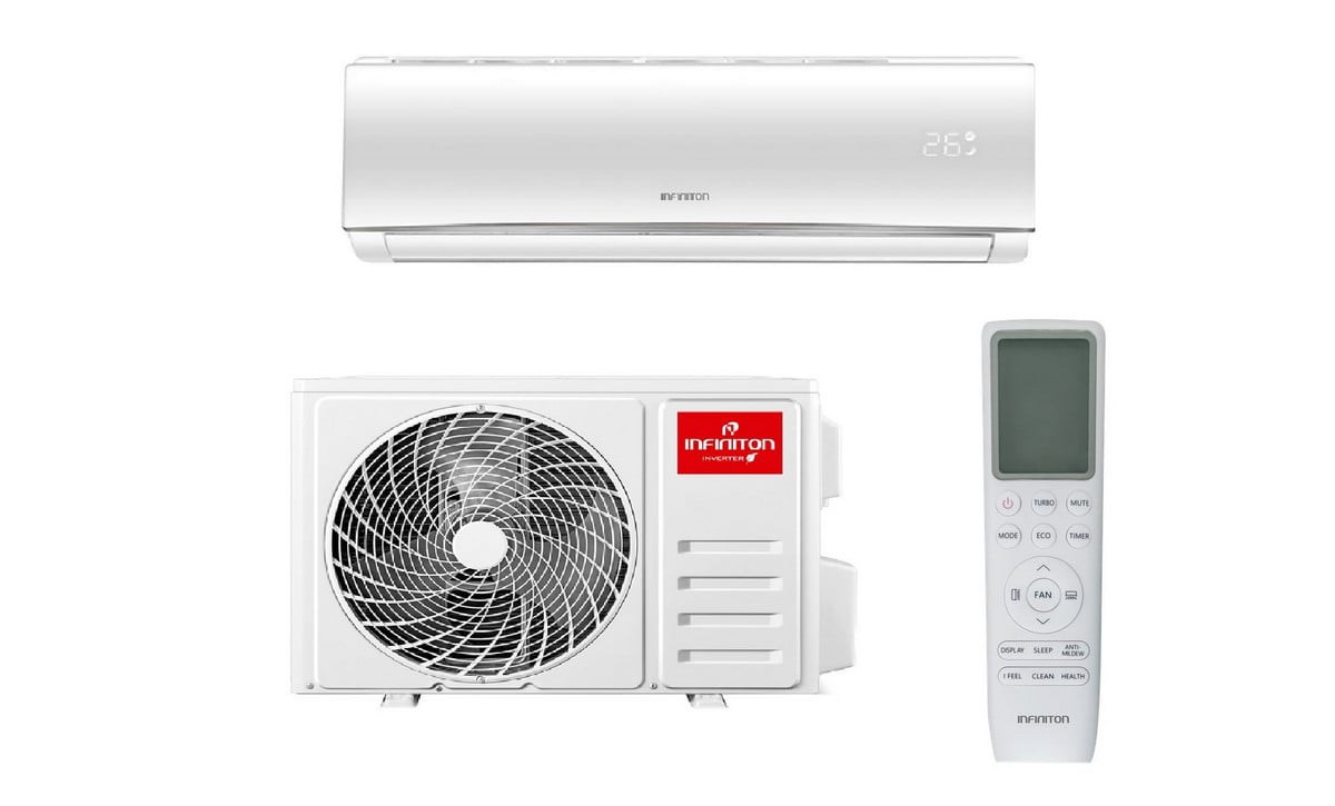 152097528_1 Aire acondicionado Split 1x1 - INFINITON SPTSE24A2, 24000 fg/h, Función Inverter, Blanco - Imagen 1