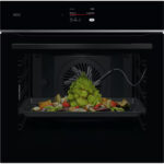 AEG Horno multifunción - AEG 944 035 078, Libre instalación, Pirolítico, 71 l, 59,5 cm, Negro