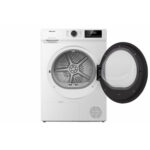 HISENSE Secadora bomba de calor - HISENSE DHQE800BW2 , 8 kg, 16 programas, Blanco - Imagen 3