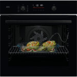 AEG Horno a vapor - AEG Serie 5000 V5PBA521AB, Integrable, Pirolítico, 71 l, 595 mm, Negro