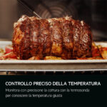 AEG Horno a vapor - AEG Serie 6000 V7PBR521SB, Integrable, Pirolítico, 72 l, 596 mm, Negro - Imagen 6