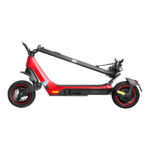 ZWHEEL Patinete eléctrico - ZWHEEL ZLion Pro Corallium, Pot. máx. 1200 W, Carga máx. 120 kg, 45 km autonomía, 12500 mAh, Negro | Rojo - Imagen 2