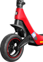 ZWHEEL Patinete eléctrico - ZWHEEL ZLion Pro Corallium, Pot. máx. 1200 W, Carga máx. 120 kg, 45 km autonomía, 12500 mAh, Negro | Rojo - Imagen 4