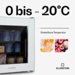 Ficha técnica Mini congelador - KLARSTEIN Ice Age 36, 51 cm, Blanco - Imagen 5