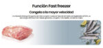 INFINITON Congelador vertical - INFINITON CV-A85I, 82 l, 84,5 cm, Inox - Imagen 5