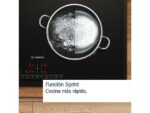 Bosch Placa inducción - Bosch PUJ631BB5E, 3 zonas, 28 cm, Función Sprint, Control TouchSelect, 60 cm, Negro - Imagen 6