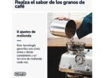 De Cafetera express - De'Longhi La Specialista mini Arte EC9155.MB, 1400 W, 15 bar, 1.7 l, Thermoblock, Espresso con molinillo, Metalizado/Negro - Imagen 3