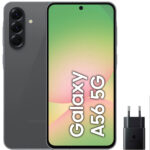 SAMSUNG A56, Negro, Móvil, 256 GB, 8 GB RAM, 6,7 ", Exynos 1580, 5000 mAh