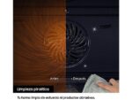 Samsung Horno - Samsung NV68A1170BS/EC, Multifunción, Pirolítico, 68l, Encastrable, Pirolítico, 59.5 cm, Inox - Imagen 3
