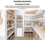 Congelador vertical - INFINITON CV-A85B, 82 l, 84,5 cm, Blanco - Imagen 4