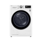 Secadora bomba de calor - LG RC80V9AV2W, Eléctrico, 13 programas, White