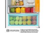 Hisense Frigorífico combi - Hisense RB440N4GWD, No Frost, 200.4 cm, 336 l, Multi Airflow, Cristal Blanco - Imagen 8