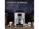 Krups Cafetera superautomática - Krups Essential EA815E70, 1450 W, 15 bar, 1.7 L, 3 temp., Sistema Thermoblock, Molinillo integrado, 2 tazas, Plateado - Imagen 6