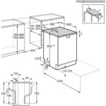 AEG Lavavajillas libre instalación 60 cm - AEG 911 417 434, 14 servicios, 9 programas, 59,6 cm, Blanco - Imagen 6