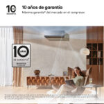 LG Aire acondicionado Split 1 x 1 - LG MIRROR09X.SET, 3182 fg/h, Función Inverter, Antracita espejo - Imagen 5