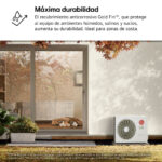 LG Aire acondicionado Split 1 x 1 - LG MIRROR09X.SET, 3182 fg/h, Función Inverter, Antracita espejo - Imagen 6