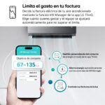 LG Aire acondicionado Split 1 x 1 - LG MIRROR09X.SET, 3182 fg/h, Función Inverter, Antracita espejo - Imagen 8