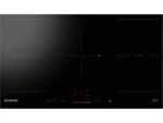 Infiniton Placa inducción - Infiniton IND-594B, 5 zonas, Zona grande 28 cm, Función Boost, 90 cm, Negro
