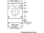 Balay Lavadora integrable - Balay 3TI983B, 8 Kg, 1200 rpm, 13 programas, Motor Extra silencio, Blanco - Imagen 2