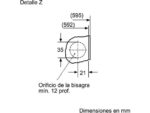 Balay Lavadora integrable - Balay 3TI983B, 8 Kg, 1200 rpm, 13 programas, Motor Extra silencio, Blanco - Imagen 5
