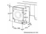 Balay Lavadora integrable - Balay 3TI987B, 8 kg, 1400 RPM, 13 programas, Motor Extra Silencio, Pausa + carga, Blanco - Imagen 2