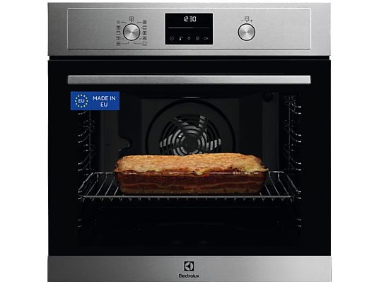 1540937_1 Electrolux Horno - Electrolux EOF6P54TX, Multifunción, Pirolítico, 72 l, Anillo térmico, 60 cm, Inox - Imagen 1