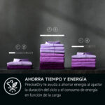 AEG Secadora bomba de calor - AEG Serie 7000 SensiDry TR718P4OB, Bomba de calor, 10 programas, Blanco - Imagen 5