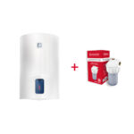 LYDOS Termo Eléctrico - LYDOS R 100 V ES EU + KIT POLIF ARISTON, 100 l, Blanco