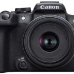 Canon Cámara EVIL - Canon EOS R10 + 18-45mm F3.5-6.3 IS STM, 24.2 megapixel, Pantalla táctil 7.5 cm, Wi-Fi, Negro