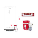 VELIS Termo Eléctrico - VELIS PRO WIFI 100 ES EU + INSTA + POLIF ARISTON, 100 l, Blanco