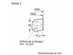 Balay Lavadora integrable - Balay 3TI979B, 7 kg, 1200 rpm, 10 programas, Blanco Panelable - Imagen 8