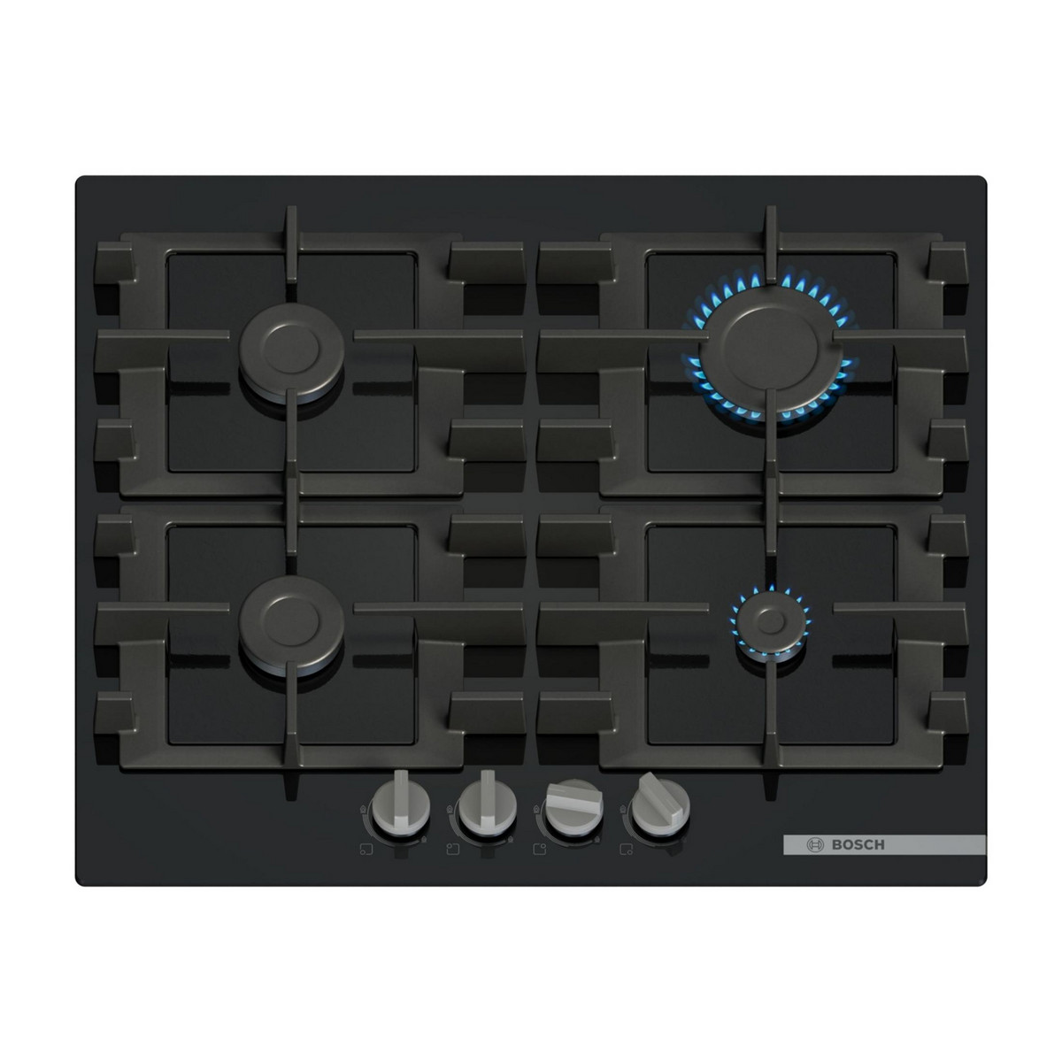 154790366_1 BOSCH Encimera de gas - BOSCH PNP6B6K40, 4.0000 zonas, 59 cm, Negro - Imagen 1