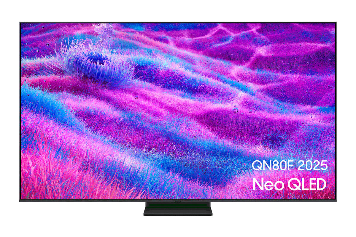 154824682_1 SAMSUNG TV Neo QLED 85" - SAMSUNG TQ85QN80FAU, UHD 4K, NQ4 AI Gen2, Smart TV, DVB-T2 (H.265), Gris - Imagen 1