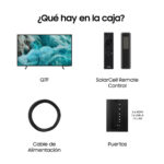 SAMSUNG TV QLED 85" - SAMSUNG TQ85Q7FAAU, UHD 4K, Q4 AI Processor, Smart TV, DVB-T2 (H.265), Negro - Imagen 7