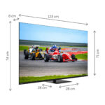 THOMSON TV QLED 55" - THOMSON 55QG7C14, UHD 4K, Smart TV, DVB-T2 (H.265), Negro - Imagen 2
