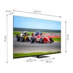 THOMSON TV QLED 55" - THOMSON 55QG7C14, UHD 4K, Smart TV, DVB-T2 (H.265), Negro - Imagen 4