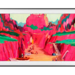 SAMSUNG TV Neo QLED 85" - SAMSUNG The Frame TQ85LS03FWU, UHD 4K, NQ4 AI Gen3 Processor, Smart TV, DVB-T2 (H.265), Negro