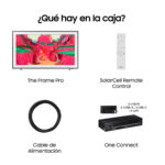 SAMSUNG TV Neo QLED 85" - SAMSUNG The Frame TQ85LS03FWU, UHD 4K, NQ4 AI Gen3 Processor, Smart TV, DVB-T2 (H.265), Negro - Imagen 7