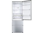 Haier Frigorífico combi - Haier Series 5 HTR5720ENMG, No Frost, 201 cm, 483 l, My Zone, Humidity Zone, Plata - Imagen 3