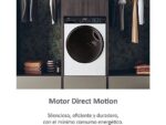 Haier Lavadora secadora - Haier I-Pro Series 3 HWD90-B14939-IB, 9 kg+6 kg, 1400rpm, 15 programas, Motor Direct Motion, Vapor, Blanco - Imagen 8