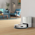 PHILIPS Robot aspirador - PHILIPS XU2100/25, 680 W, Potencia de succión 6000 kPa, Depósito 0,38 l, Autonomía 130 min, Blanco - Imagen 2
