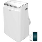 Cecotec Aire acondicionado portátil - Cecotec ForceClima 12800 Soundless Heating Connected, 3024 fg/h, Bomba de calor, 5 modos, 3 veloc, Mando, Wi-Fi,
