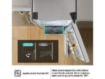 Hisense Frigorífico combi - Hisense RB440N4BWE, No Frost, 200.4 cm, 336 l, Multi-air flow, Control táctil, Blanco - Imagen 8