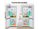 Hisense Frigorífico combi - Hisense RB372N4AWE, Total No Frost, 178.5 cm, 292 l, Iluminación LED, Super Freeze, Blanco - Imagen 4