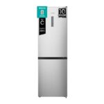 Hisense Frigorífico combi - Hisense RB390N4BCC, No Frost, 186 cm, 304 l, Micro Vents Cooling, Motor Inverter, Inox