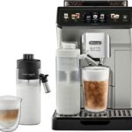 De Cafetera superautomática - De'Longhi Eletta Explore Cold Brew ECAM450.65.S, 1450W, 19 bar, Molinillo integrado, Táctil, Bebidas frías calientes, Pl