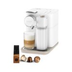 De Cafetera de cápsulas - De'Longhi Nespresso® Gran Latissima EN640.W, 1400W, 19 bar, 1.3 l, Depósito de leche de 0.5 l, Blanco